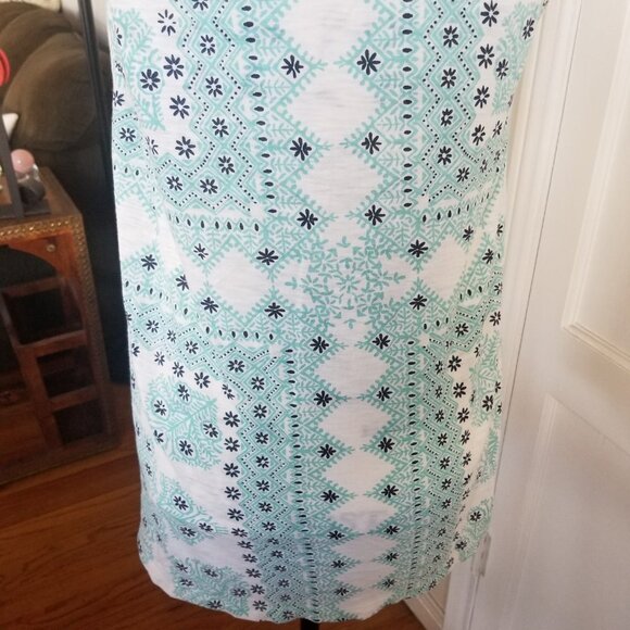 Lucky Brand Sleeveless Embroidered Tank Top Sz S - Picture 7 of 9